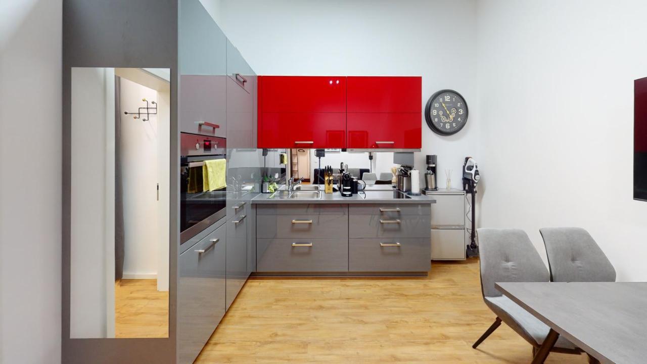Sweethome - Luxus Pur - Grosse Kueche, Wifi Magdebourg Extérieur photo