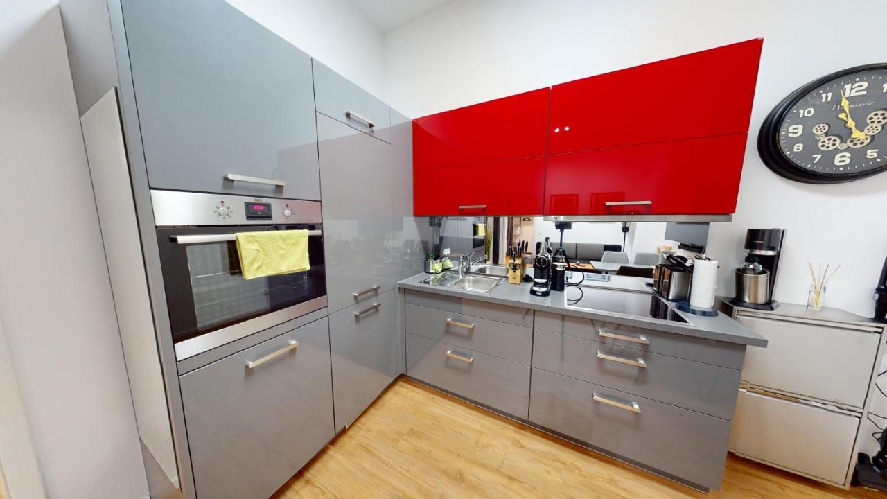 Sweethome - Luxus Pur - Grosse Kueche, Wifi Magdebourg Extérieur photo
